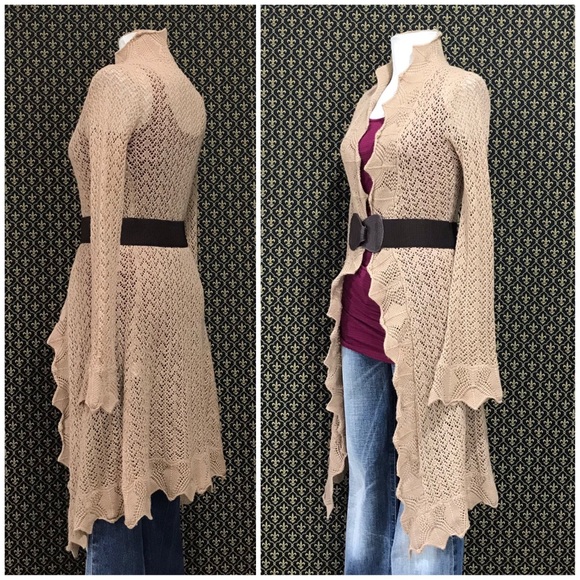 2005 Anthro “Brookside Sweater Coat” by E. Gillett - Picture 15 of 16